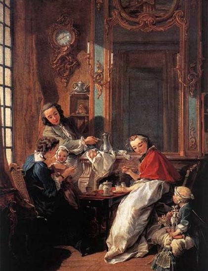 Francois Boucher The Afternoon Meal France oil painting art